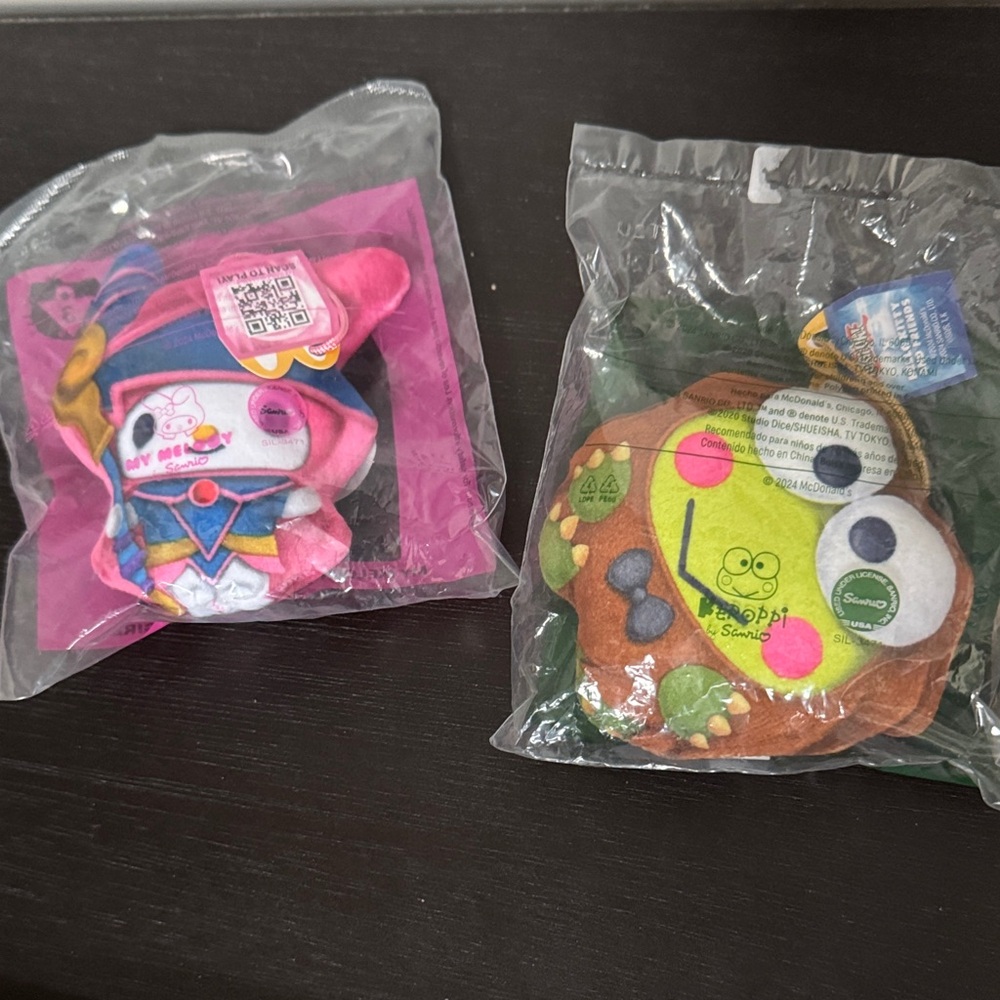 Sanrio X Yu-gi-OH McDonald’s keychains